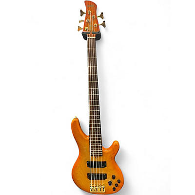 Used Yamaha TRB5II Amberburst Electric Bass Guitar