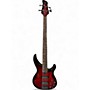 Used Yamaha TRB604FM DARK RED BURST Electric Bass Guitar DARK RED BURST
