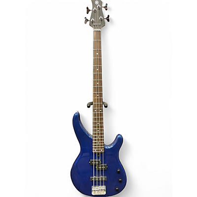 Used Yamaha TRBX-174 Blue Electric Bass Guitar