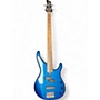 Used Yamaha TRBX174 Blue Electric Bass Guitar Blue