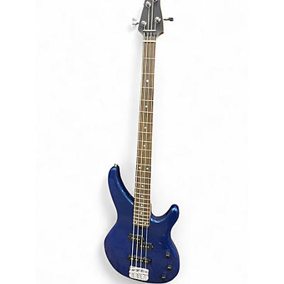 Used Yamaha TRBX174 Metallic Blue Electric Bass Guitar