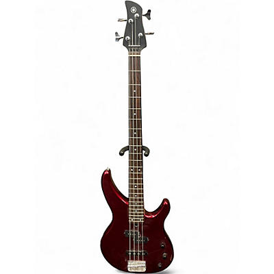 Used Yamaha TRBX174 Metallic Red Electric Bass Guitar