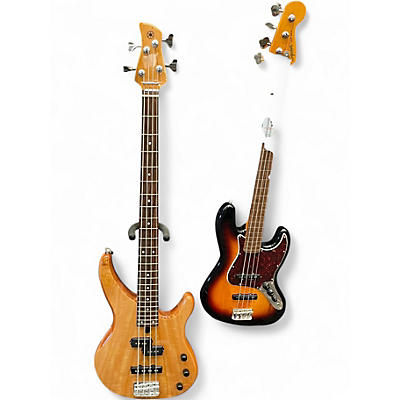 Used Yamaha TRBX174EW Natural Electric Bass Guitar