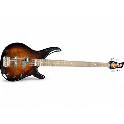 Used Yamaha TRBX174EW Tobacco Sunburst Electric Bass Guitar