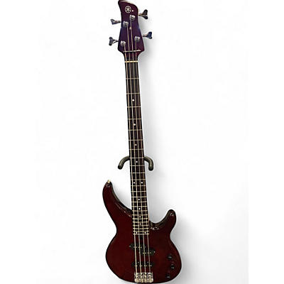 Yamaha Used Yamaha TRBX17EW Wine Red Electric Bass Guitar