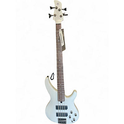 Used Yamaha TRBX304 Arctic White Electric Bass Guitar