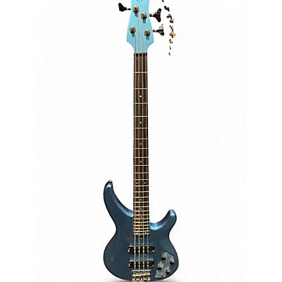 Used Yamaha TRBX304 Blue Electric Bass Guitar