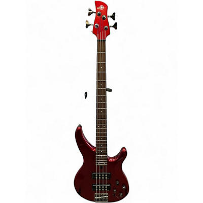 Used Yamaha TRBX304 Candy Apple Red Electric Bass Guitar