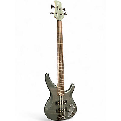 Used Yamaha TRBX304 Metallic Green Electric Bass Guitar