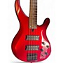Used Yamaha TRBX304 Metallic Red Electric Bass Guitar Metallic Red