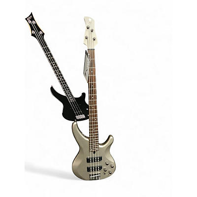 Used Yamaha TRBX304 Silver Electric Bass Guitar