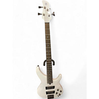 Used Yamaha TRBX304 WHITE Electric Bass Guitar