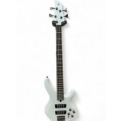Used Yamaha TRBX304 White Electric Bass Guitar