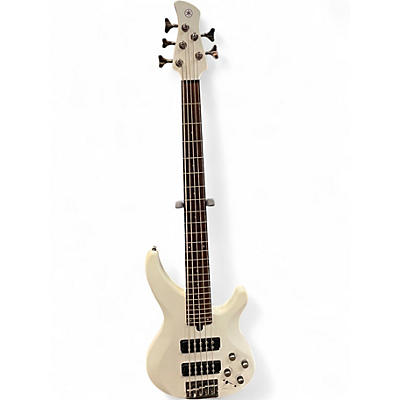 Used Yamaha TRBX305 Alpine White Electric Bass Guitar