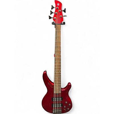 Used Yamaha TRBX305 RED Electric Bass Guitar