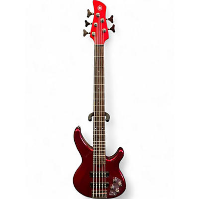 Yamaha Used Yamaha TRBX305 Red Electric Bass Guitar