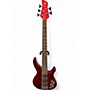 Used Yamaha TRBX305 Red Electric Bass Guitar Red