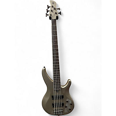 Used Yamaha TRBX305 Silver Electric Bass Guitar
