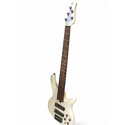 Used Yamaha TRBX305 WHITE Electric Bass Guitar