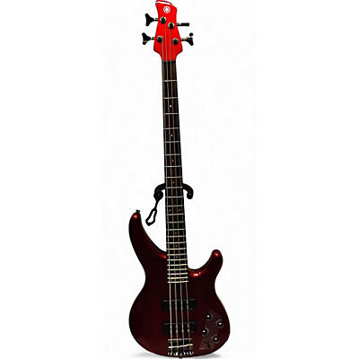 Yamaha Used Yamaha TRBX340 Candy Apple Red Electric Bass Guitar