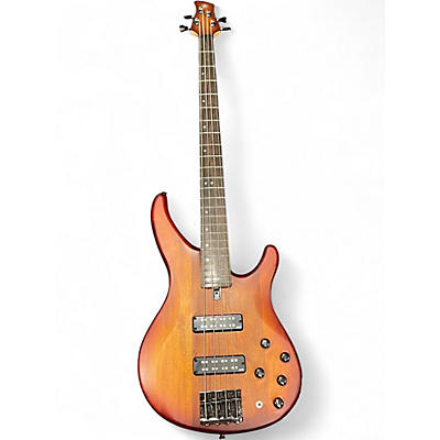 Used Yamaha TRBX504 Brick Burst Electric Bass Guitar
