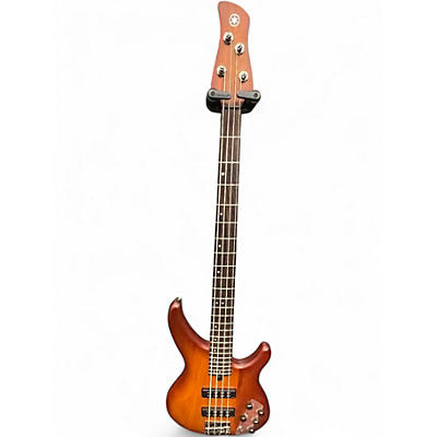 Used Yamaha TRBX504 Brick Burst Rosewood Electric Bass Guitar