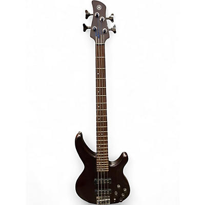 Used Yamaha TRBX504 Trans Brown Electric Bass Guitar