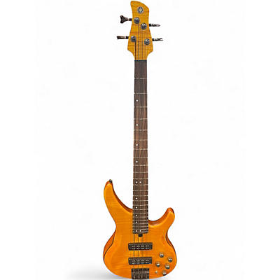 Used Yamaha TRBX604 MATTE AMBER Electric Bass Guitar