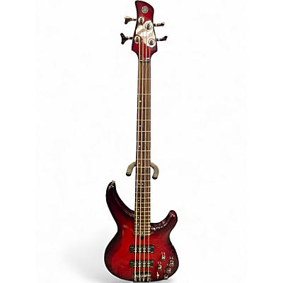 Used Yamaha TRBX604FM RED BURST Electric Bass Guitar