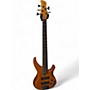 Used Yamaha TRBX605FM 5-string matte amber Electric Bass Guitar matte amber