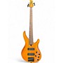 Used Yamaha TRBX605FM Amber Electric Bass Guitar Amber
