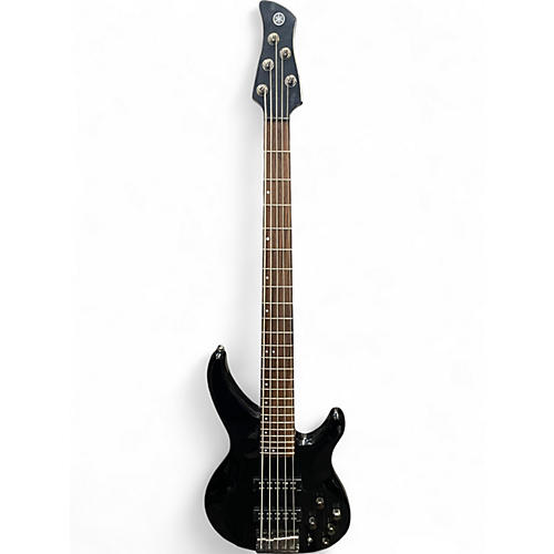 Used Yamaha TRBX605FM Black Electric Bass Guitar Black