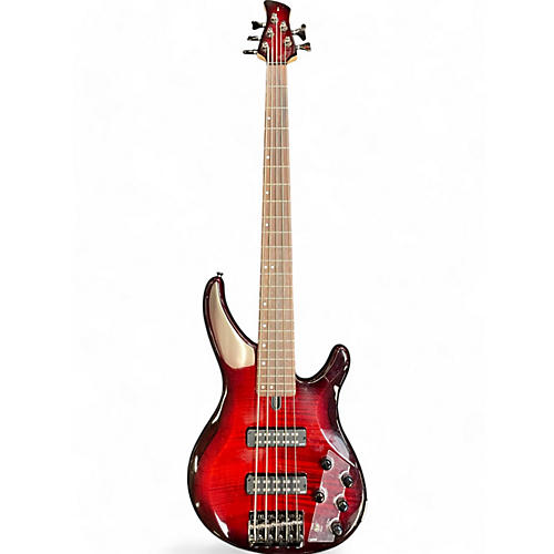 Used Yamaha TRBX605FM Crimson Red Burst Electric Bass Guitar Crimson Red Burst