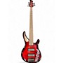 Used Yamaha TRBX605FM Crimson Red Burst Electric Bass Guitar Crimson Red Burst