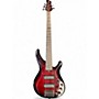 Used Yamaha TRBX605FM Dark Red Burst Electric Bass Guitar Dark Red Burst