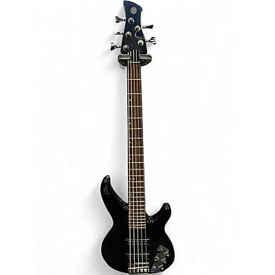 Used Yamaha TRBX605FM Trans Black Electric Bass Guitar