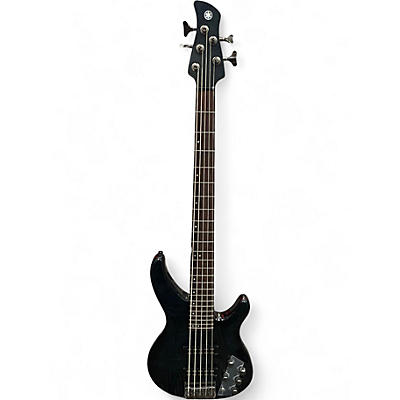 Used Yamaha TRBX605FM Trans Blue Electric Bass Guitar