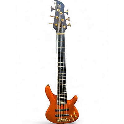 Used Yamaha TRG6P Orange Electric Bass Guitar