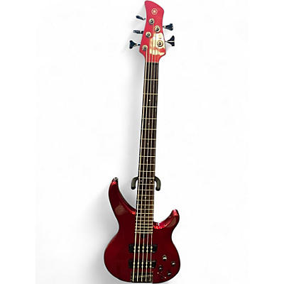 Used Yamaha Trbx305 Red Electric Bass Guitar