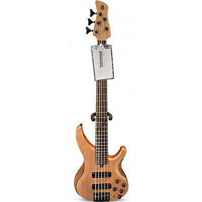 Used Yamaha Trbx605fm Natural Electric Bass Guitar