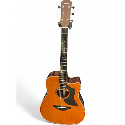 Used Yamaha a5r Vintage Natural Acoustic Guitar