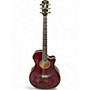 Used Yamaha apx10 red Acoustic Electric Guitar red