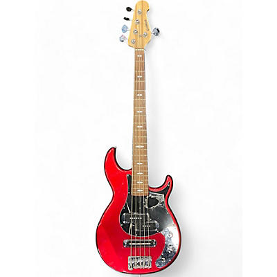 Yamaha Used Yamaha bb425x Candy Apple Red Electric Bass Guitar