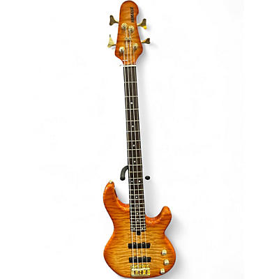 Used Yamaha bbg4 2 Tone Sunburst Electric Bass Guitar