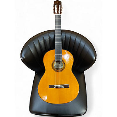 Used Yamaha cg120 Natural Classical Acoustic Guitar