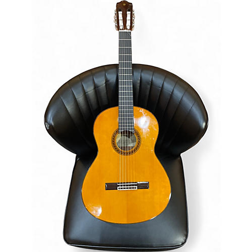 Used Yamaha cg120 Natural Classical Acoustic Guitar Natural