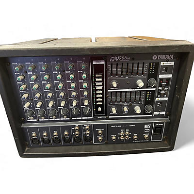 Used Yamaha emx 66m Powered Mixer