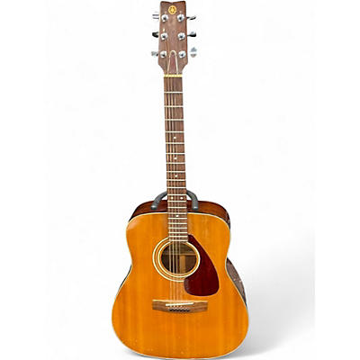 Used Yamaha fg160 Natural Acoustic Guitar