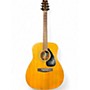 Used Yamaha fg160 Natural Acoustic Guitar Natural