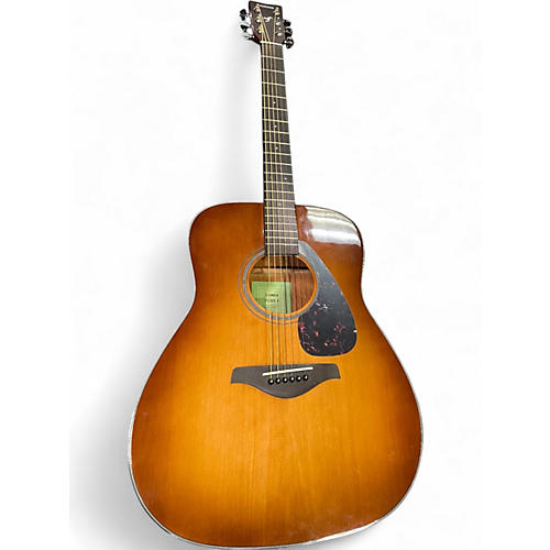 Used Yamaha fg800j Antique Burst Acoustic Guitar Antique Burst